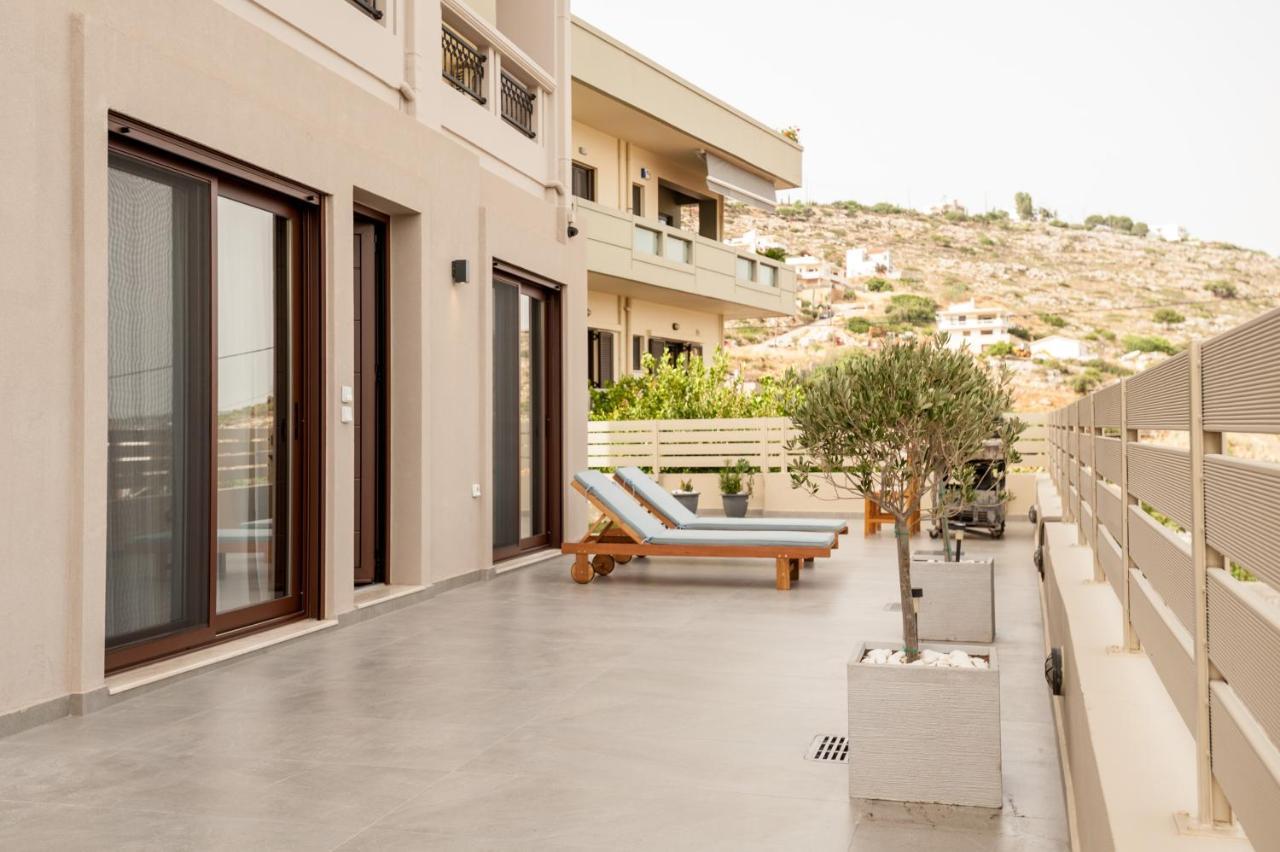 Thyme Sea View Apartments By 8Essentially Souda Exterior foto